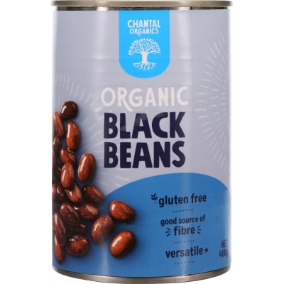 Chantal Organics Organic Black Beans 400g