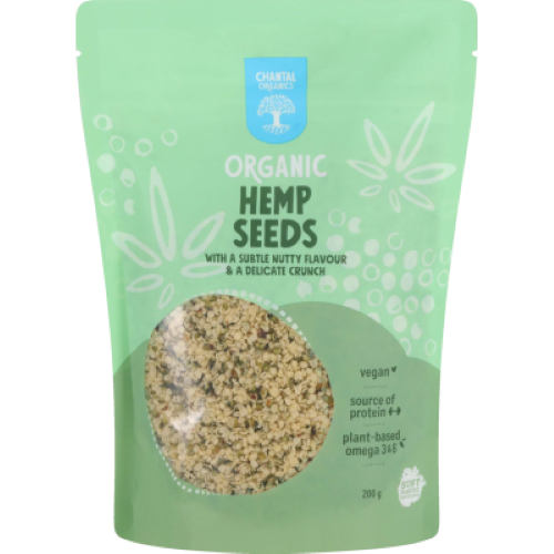Chantal Organics Organic Hemp Seeds 200g