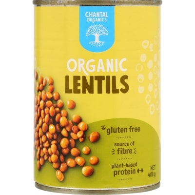 Chantal Organics Organic Lentils 400g
