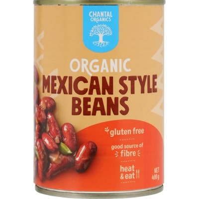 Chantal Organics Organic Mexican Style Beans 400g
