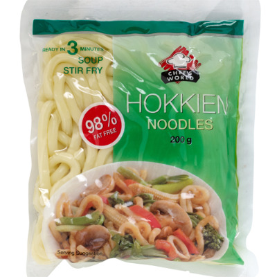 Chef's World Hokkien Noodles 200g