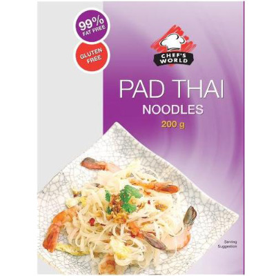 Chef's World Pad Thai Wet Noodles 200g