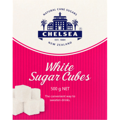 Chelsea White Sugar Cubes 500g