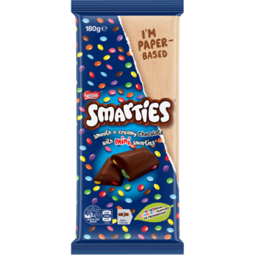 Chocolate Block Nestle Smarties 180g