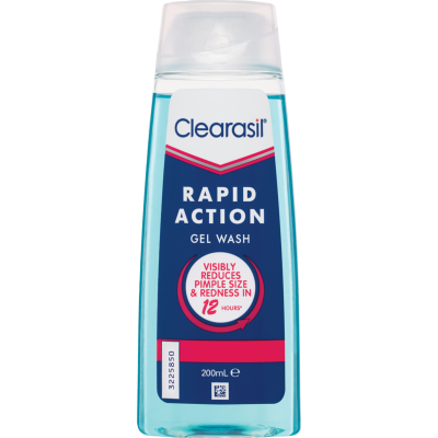 Clearasil Rapid Action Gel Wash 200ml
