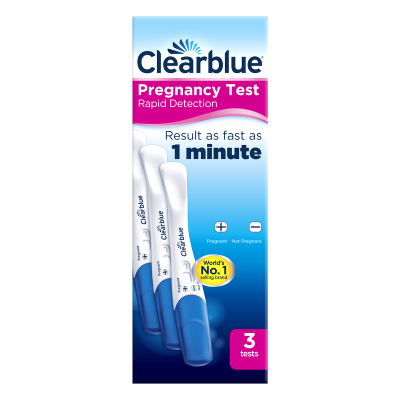 Clearblue Rapid Detection Pregnancy Test 3pk