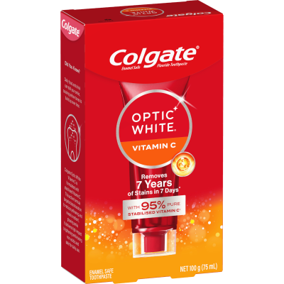Colgate Optic White Vitamin C Teeth Whitening Toothpaste 100g