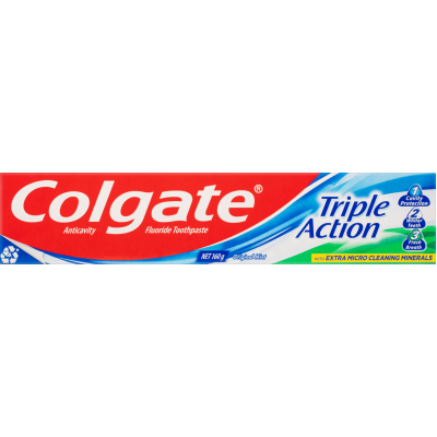 Colgate Triple Action Original Mint Toothpaste 160g