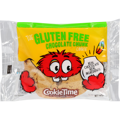 Cookie Time The Gluten Free Chocolate Chunk Cookie 60g