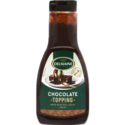 Delmaine Chocolate Topping 375g