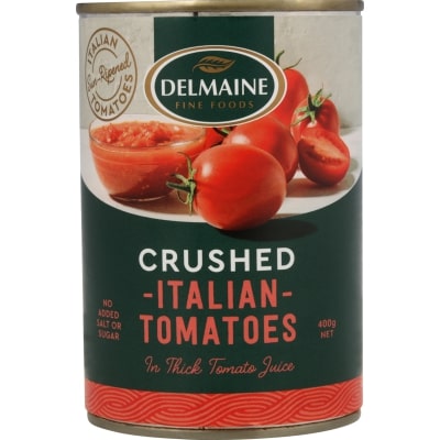 Delmaine Crushed Italian Tomatoes In Thick Tomato Juice 400g