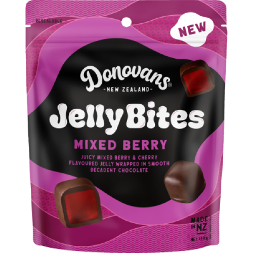 Donovans Mixed Berry Jelly Bites 130g