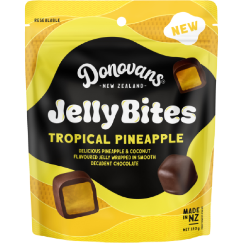 Donovans Tropical Pineapple Jelly Bites 130g