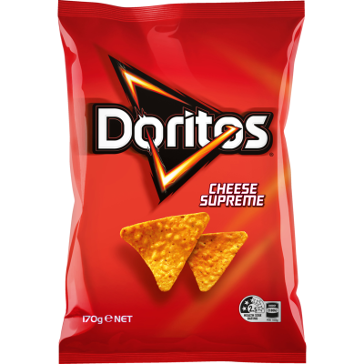 Doritos Cheese Supreme Corn Chips 170g