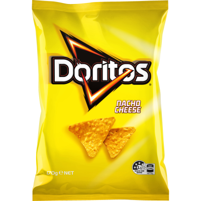 Doritos Nacho Cheese Corn Chips 170g