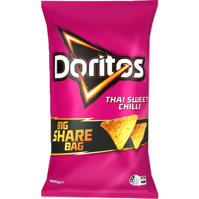 Doritos Thai Sweet Chilli Corn Chips 300g