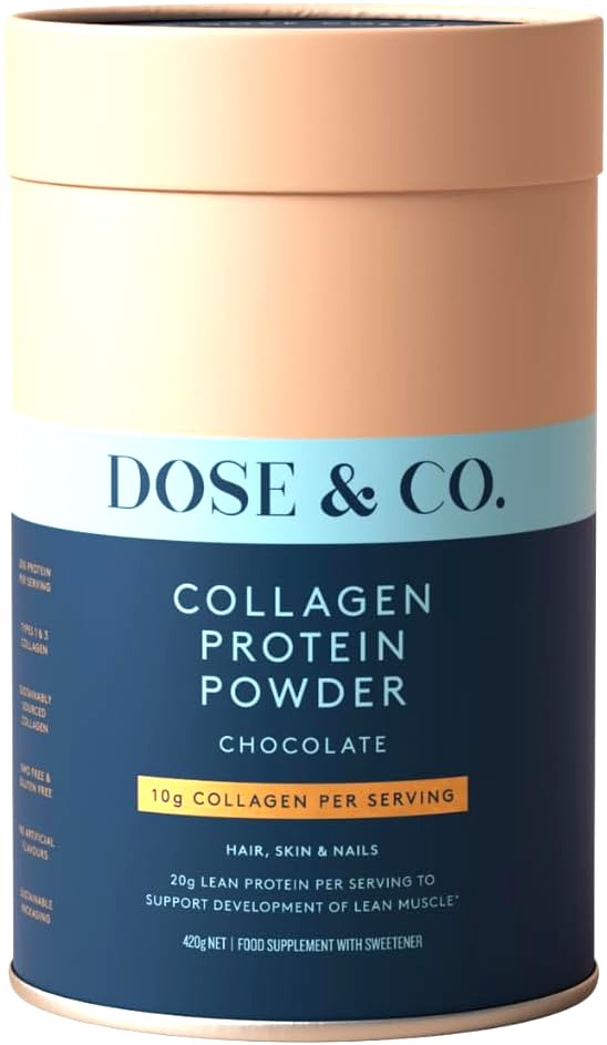 Dose & Co Chocolate Collagen Protein Powder 420g