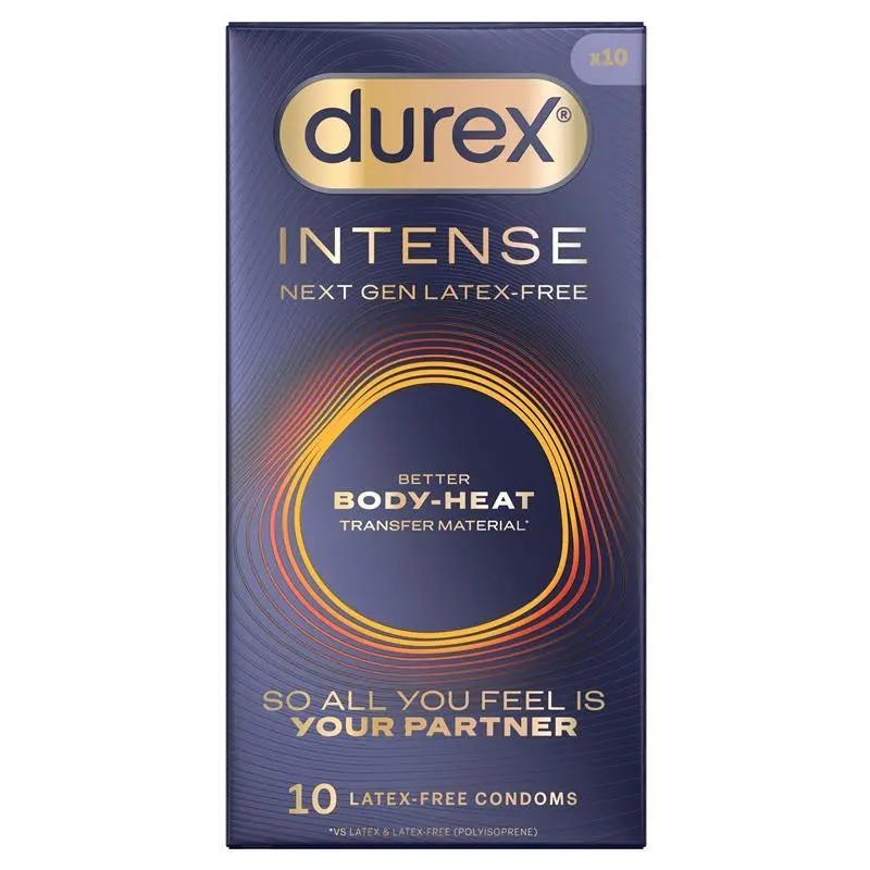 Durex Intense Regular Fit Condoms 10pk