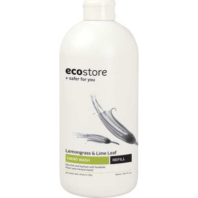 Ecostore Lemongrass & Lime Leaf Hand Wash Refill 850ml