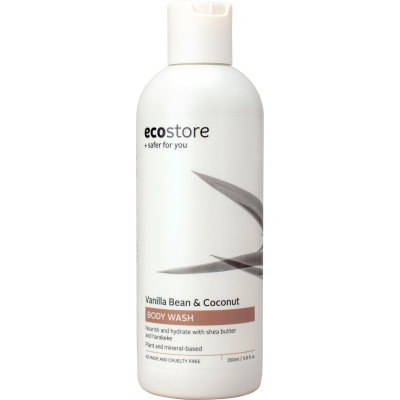 Ecostore Vanilla Bean & Coconut Body Wash 350ml