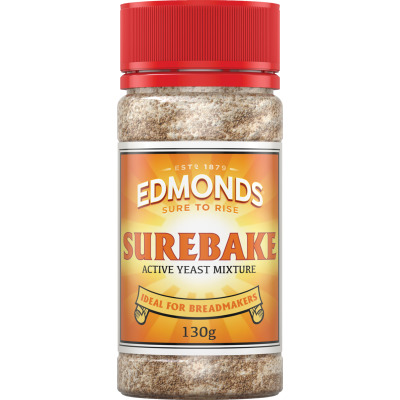 Edmonds Surebake Active Yeast Mixture 130g