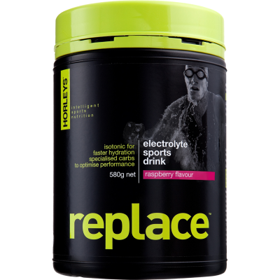 Horleys Replace Raspberry Electrolyte Sports Drink 580g