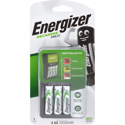 Energizer 4AA Maxi Charger 1pk