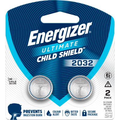 Energizer CR2032 Ultimate Lithium Coin Battery 2pk