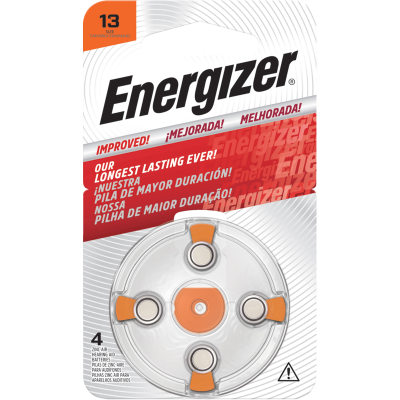 Energizer Hearing Aid AZ13 Battery 4pk