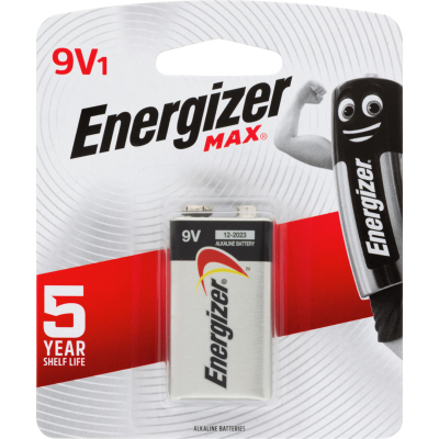 Energizer Max 9V Battery 1pk