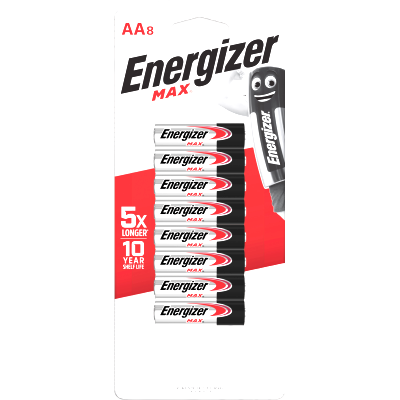 Energizer Max AA Battery 8pk