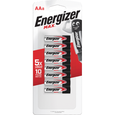 Energizer Max AA Battery 8pk
