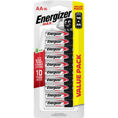Energizer Max AA Battery Value Pack 16pk