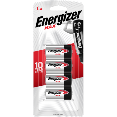 Energizer Max C Battery 4pk