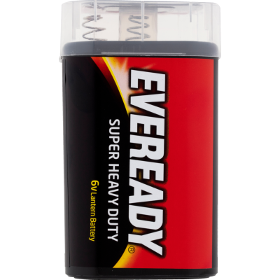 Eveready Super Heavy Duty 6V Lantern Battery 1pk