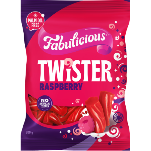 Fabulicious Raspberry Twister 200g