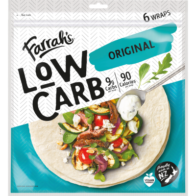 Farrah's Low Carb Original Wraps 6pk
