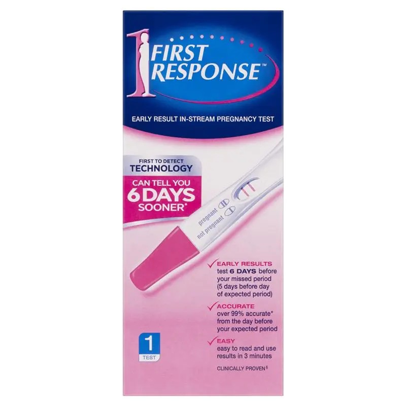 First Response Instream Pregnancy Test 1pk