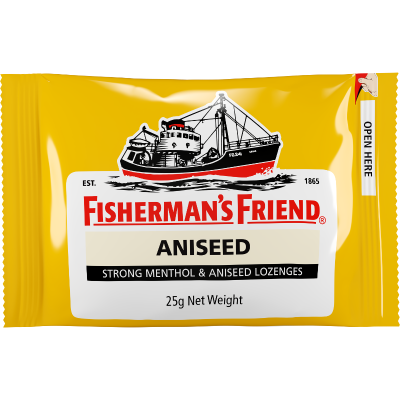 Fisherman's Friend Strong Menthol & Aniseed Lozenges 25g
