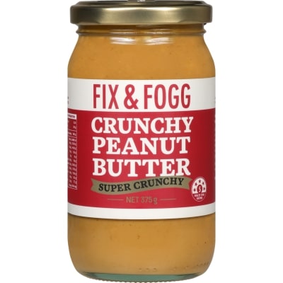 Fix & Fogg Super Crunchy Peanut Butter 375g