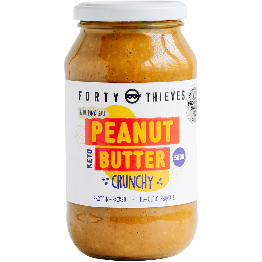 Forty Thieves Crunchy Peanut Butter 375g