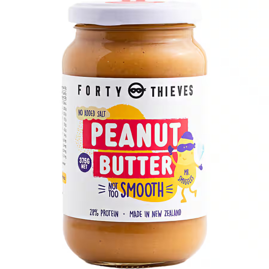 Forty Thieves Smooth Peanut Butter 375g