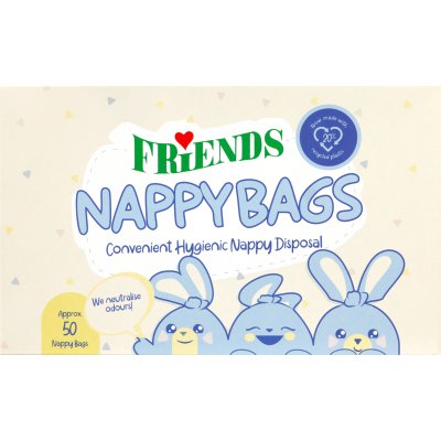 Friends Nappy Bags 50ea