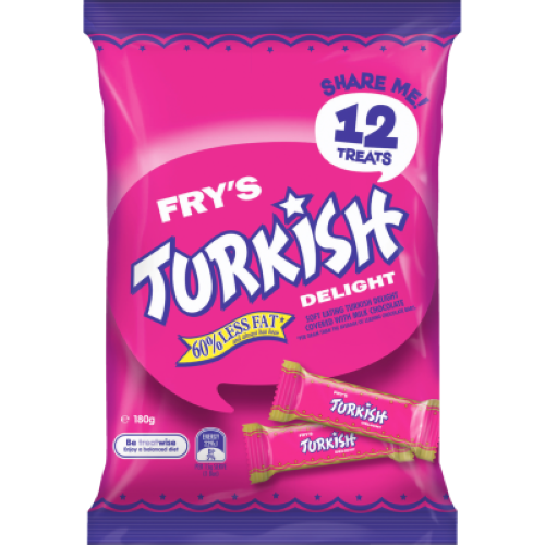 Fry's Turkish Delight Sharepack 180g