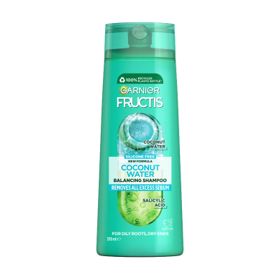 Garnier Fructis Coconut Water Balancing Shampoo 315ml
