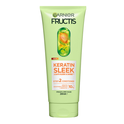 Garnier Fructis Keratin Sleek Conditioner 200ml