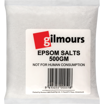Gilmours Epsom Salts 500g