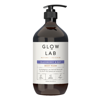 Glow Lab Blackberry & Bay Body Wash 900ml