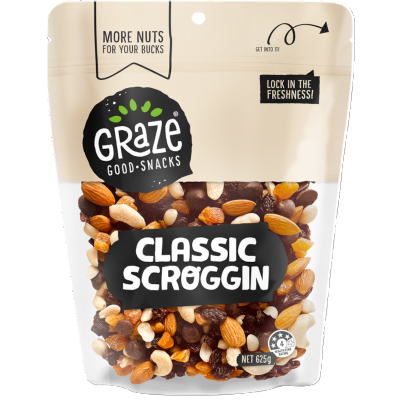 Graze Classic Scroggin 625g