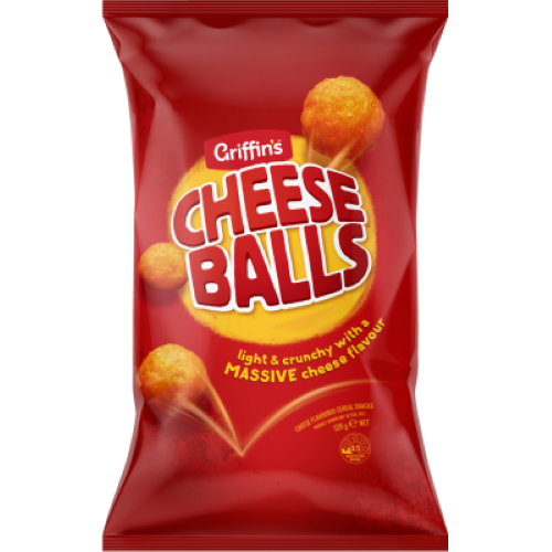 Griffin's Cheese Ball Corn Snacks 120g